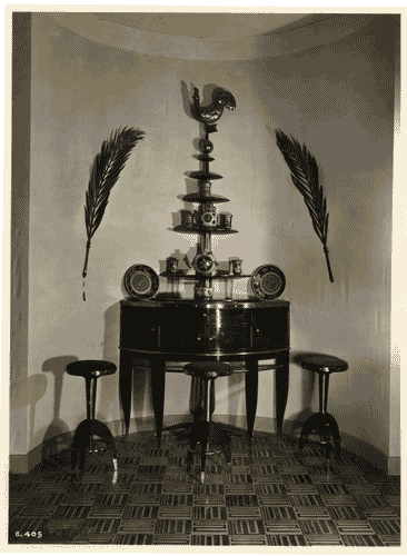 Image for IV Triennale - I Galleria dell'arredamento - Tinello per casino di caccia di Tomaso Buzzi