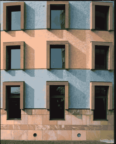 Image for Particolare della facciata del Centro Scientifico di Berlino