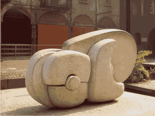 Image for XIV Triennale - Interventi nel centro storico di Pavia - Opere d'arte - Scultura