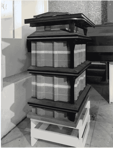 Image for XII Triennale - Mostre personali di architettura - Franco Albini - Particolare costruttivo del secondo progetto dell'Edificio per un grande magazzino de La Rinascente a Roma