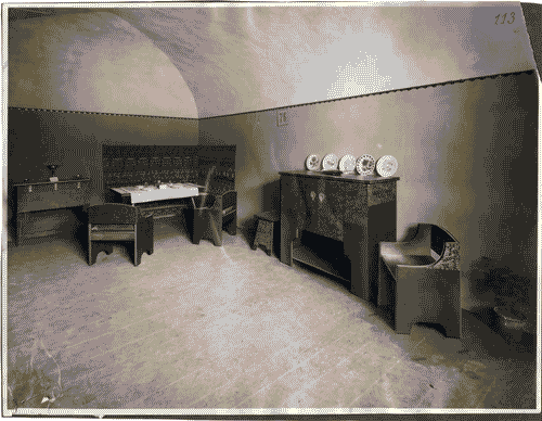 Image for I Biennale - Sezione Triveneta - Sezione speciale Ambienti borghesi e popolari - Sala da pranzo di Vittorio Zecchin