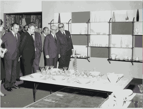 Image for XII Triennale - Visita del Presidente della Repubblica Giovanni Gronchi - Ivan Matteo Lombardo