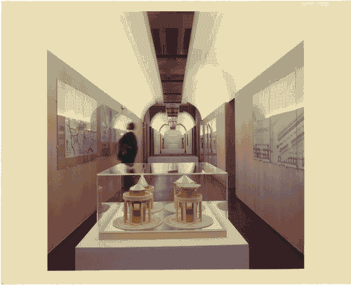 Image for Le città immaginate - Nove progetti per nove città. Sezione progettuale -Firenze (Un piano per i viali) - Modello in scala e progetto dei chioschidei viali del Poggi