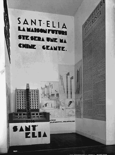 Image for V Triennale - Mostra internazionale di architettura moderna - Galleria delle mostre personali - Scomparto Antonio Sant'Elia