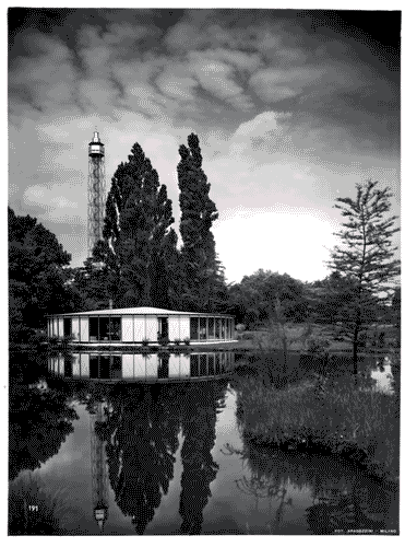 Image for IX Triennale - Sezioni estere - Padiglione USA nel parco Sempione - Gruppo B.B.P.R.