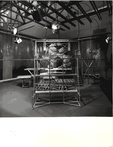 Image for XVI Triennale - Terzo ciclo - Lo spazio audiovisivo - Lo spazio scenografico della televisione italiana - Modello in scala di studio televisivo