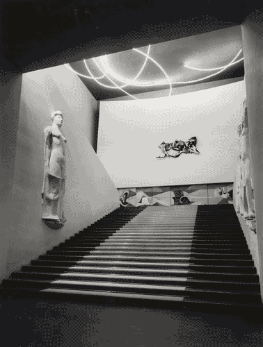 Image for IX Triennale - Palazzo dell'Arte - Scalone d'Onore - Luciano Baldessari e Marcello Grisotti