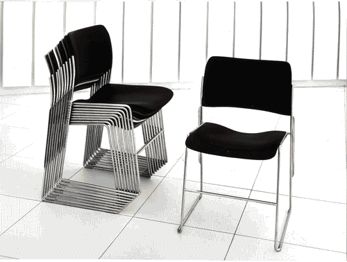 Image for XIII Triennale - Sezione degli Stati Uniti d'America - Sedie impilabili - David Rowland