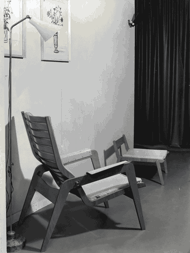 Image for IX Triennale - Abitazione - Alloggio n. 2: appartamento per 3 persone - Poltrona - Castiglioni e Bravi