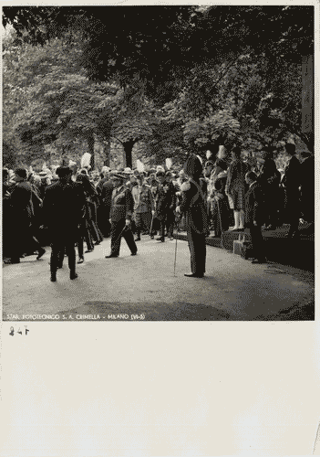 Image for VI Triennale - Inaugurazione - Visita del re d'Italia, Vittorio Emanuele III di Savoia - Carlo Alberto Felice - Giuseppe Pagano