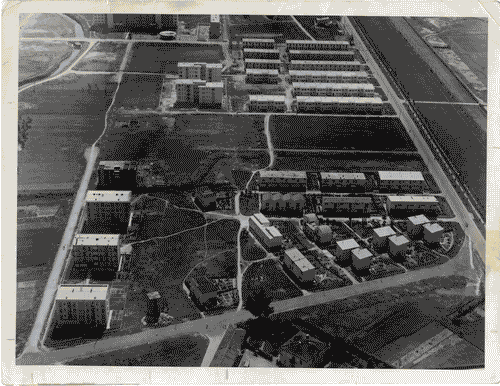 Image for Veduta aerea del Quartiere sperimentale della Triennale di Milano (QT8)