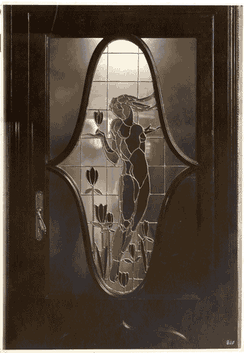 Image for Vetrata "Primavera" cartone di Ezio Tradico