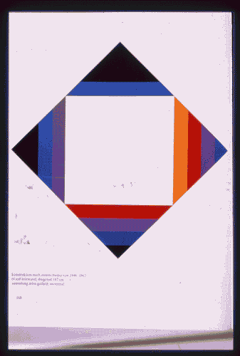 Image for XIX Triennale - Le partecipazioni internazionali - L'architettura della città - Svizzera - Dipinto "Costruzione secondo un tema del 1946" di Max Bill