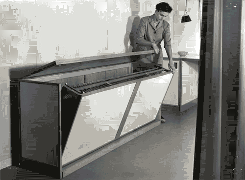 Image for IX Triennale - Abitazione - Alloggio n. 2: appartamento per 3 persone - Letto ribaltabile - Castiglioni e Bravi