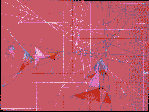 Image for XVIII Triennale - Partecipazioni internazionali - Stati Uniti d'America. The School of the Art Institute of Chicago - Marisa Grifone, "Verità e anamorfosi", pastello su tempera