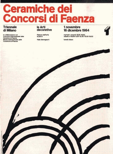 Image for Opuscolo della mostra "Ceramiche dei Concorsi di Faenza"
