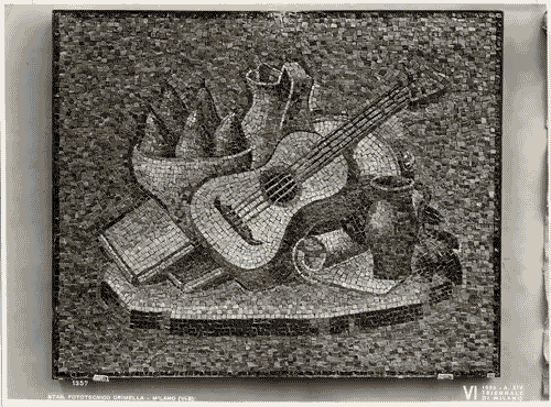 Image for VI Triennale - Mostra delle Scuole d'arte - Istituti e Scuole d'arte dello Stato - Mosaico "Natura morta"