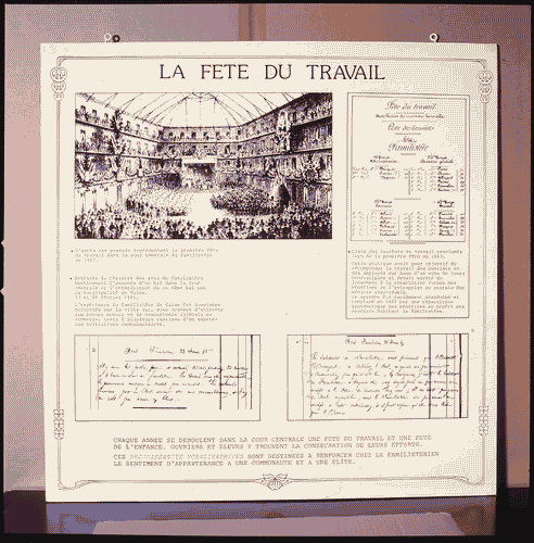 Image for XVI Triennale - Primo ciclo - Catasto del disegno - Le familistere de Guise ou les équivalentes de la richesse - Pannello didascalico