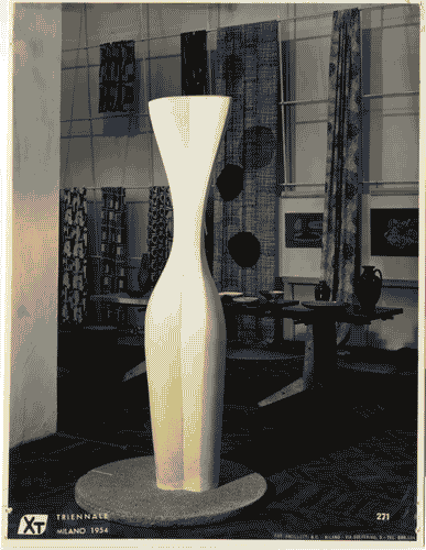 Image for X Triennale - Germania - Scultura in gesso "Stehende Form" - Karl Hartung