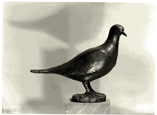 Image for VII Triennale - Sezione della Francia - Tortorella in Bronzo di Auricoste