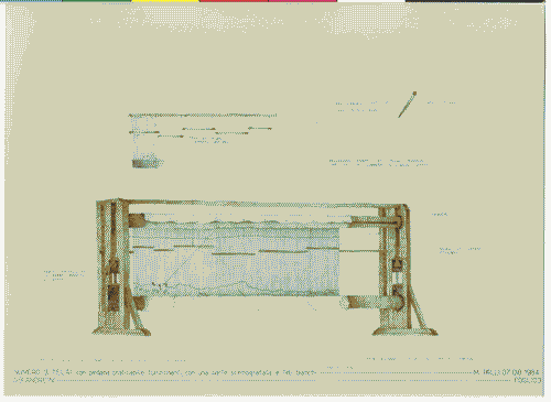 Image for Il luogo del lavoro - La cultura come lavoro - Il teatro, di nuovo, come "fabbrica" - Bozzetto di Margherita Palli per macchine usate nello spettaclo "Due Commedie in Commedia"