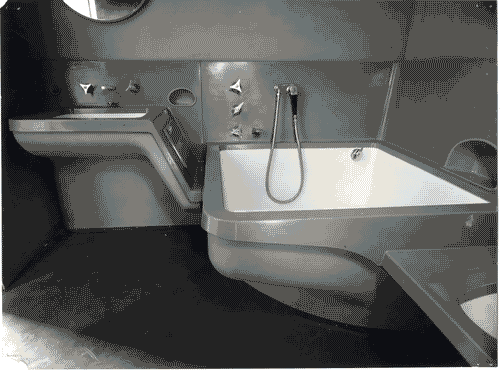 Image for XI Triennale - Parco Sempione - Proposte per l'edilizia - Bagno a tre elementi scomponibili di Alberto Rosselli