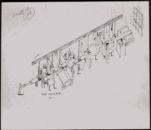 Image for XVIII Triennale - Mostre tematiche - Naturale/ Virtuale - La casa virtuale- Schizzo di Ugo La Pietra