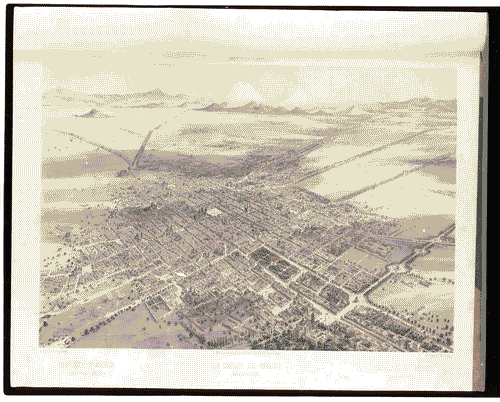 Image for XVII Triennale - Le città del mondo e il futuro delle metropoli - Partecipazioni internazionali - Sezione Messico - Disegno del XIX sec. di Città del Messico