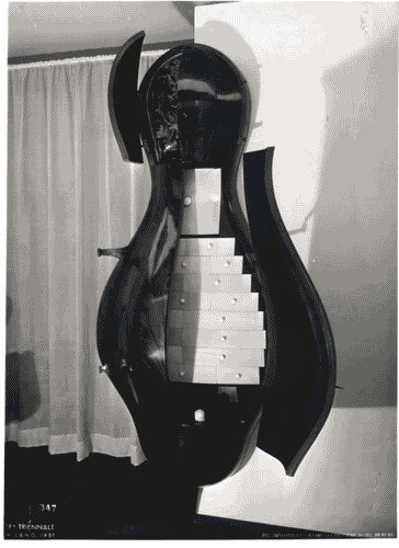 Image for IX Triennale - Arredamento e mobili isolati - Arredamenti composti - Stanza per un collezionista di oggetti preziosi - Mario Tedeschi