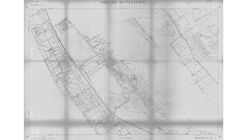 Image for 9 progetti per 9 città. Palermo: città, regione, circonvallazione. Foglio catastale n. 17