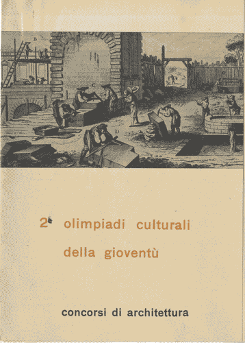 Image for Opuscolo delle 2e Olimpiadi culturali della gioventù - concorsi di architettura