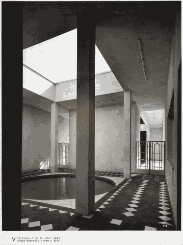 Image for V Triennale - Mostra dell'abitazione - Casa sul golfo di Marcello Canino, Giovanni Battista Ceas, Ferdinando Chiaramonte, Alberto Sanarica