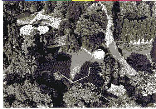 Image for X Triennale - Veduta dall'alto del parco Sempione