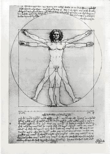 Image for X Triennale - Mostra critica dell'oggetto d'uso - Uomo vitruviano - Leonardo da Vinci