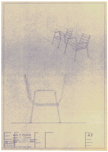 Image for Parco. Sistemazione di panchine e lampioni. Panchina