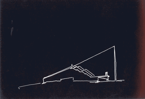 Image for Le città immaginate - Nove progetti per nove città. Sezione progettuale -Palermo (Nove progetti per l'architettura della circonvallazione) - Schizzo di progetto di Marcello Panzarella e Vincenzo Minutella