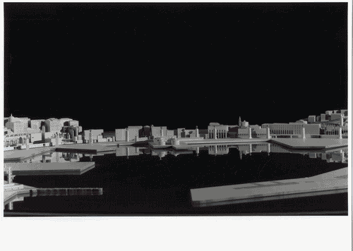 Image for Le città immaginate - Nove progetti per nove città. Sezione progettuale -Ancona (Una frontiera urbana da Vanvitelli a Vanvitelli) (Una frontiera urbana da Vanvitelli a Vanvitelli) - Modello in scala dell'area di intervento nel porto