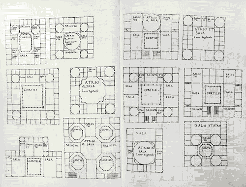 Image for IX Triennale - Studi sulle proporzioni - Riproduzione di una pagina appartenente al manoscritto cartaceo "Trattato di architettura" del Filarete
