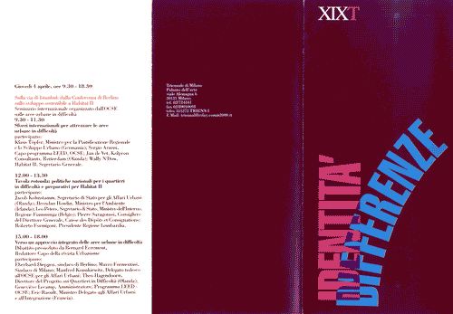 Image for Pieghevole degli incontri di approfondimento (16 aprile-11 maggio)