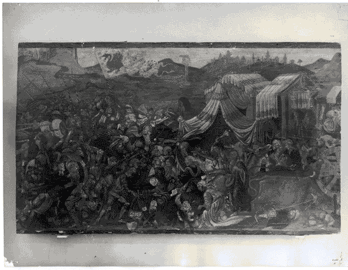 Image for XI Triennale - Mostra di museologia - Dipinto "Trionfo di Paolo Emilio" di scuola fiorentina del XV sec.