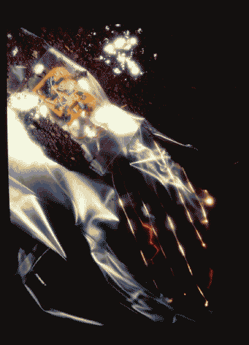 Image for La neomerce - Il temporale, impermeabile in pvc con fibre ottiche e circuito elettronico