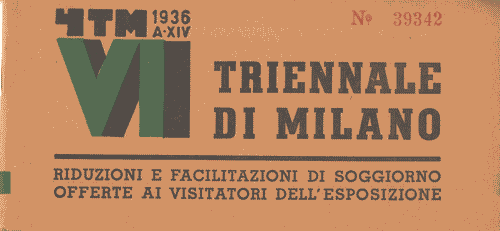 Image for Libretto a scontrini delle Riduzioni e Facilitazioni di soggiorno offerte ai visitatori dell'esposizione