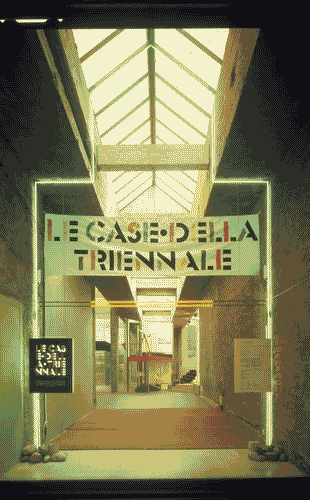 Image for Le case della Triennale - Ingresso alla mostra
