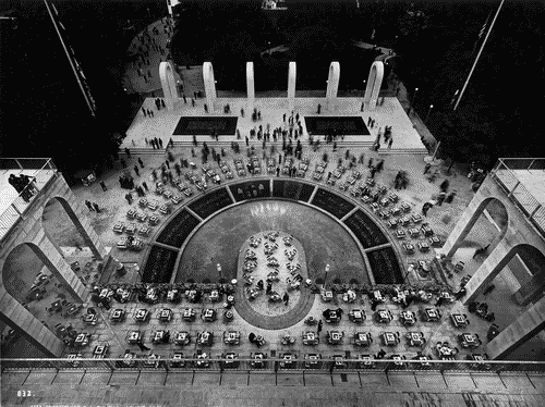 Image for V Triennale - Piazzale d'onore - Caffè ristorante - Archi ornamentali di Mario Sironi