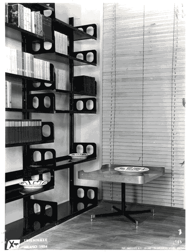 Image for X Triennale - Mostra dello standard - Libreria e tavolino