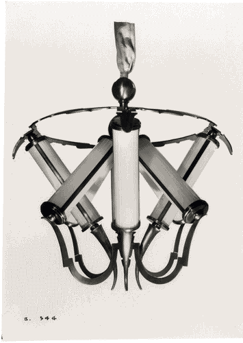 Image for IV Triennale - Galleria dell'illuminazione - Lampadario Italo Carlotti sudisegno di Silvano Brunelli