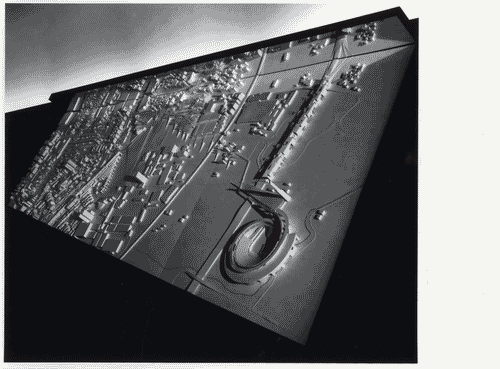 Image for Le città immaginate - Nove progetti per nove città. Sezione progettuale -Bologna (L'asse di via Stalingrado e il Fiera district) - Modello in scaladell'area di intervento di via Stalingrado