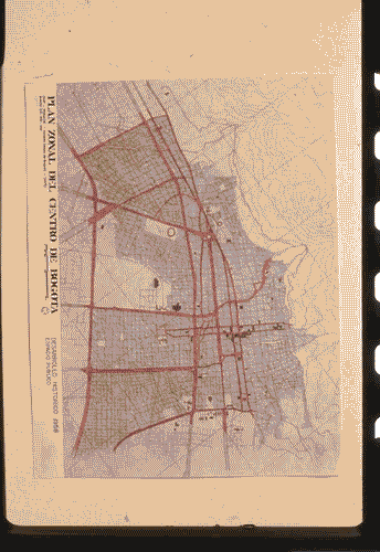 Image for XVII Triennale - Le città del mondo e il futuro delle metropoli - Partecipazioni internazionali - Sezione Colombia - Planimetria della città di Bogotà
