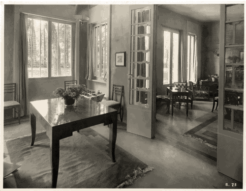 Image for IV Triennale - Giardino - La casa del dopolavorista di Luisa Lovarini - Sala da pranzo e soggiorno