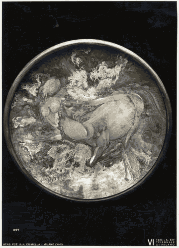 Image for VI Triennale - Galleria delle arti decorative e industriali - Piatto di ceramica